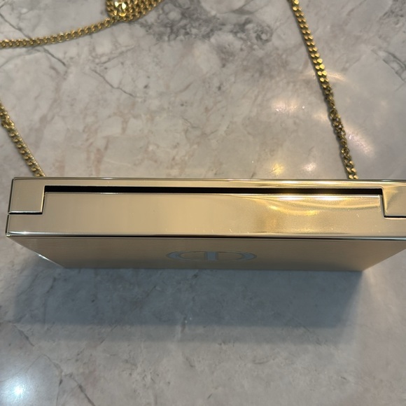 Christian Dior Rouge MINAUDIÈRE Clutch w Chain Limited Edition NEW - Picture 5 of 7